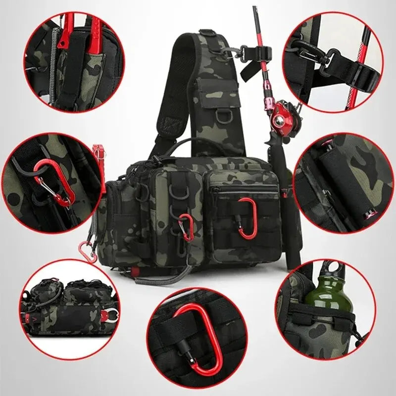 Fishing Tackle Backpack Shoulder Pro